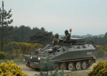 Британското Министерство на отбраната показа видео от упражненията на украинските военни