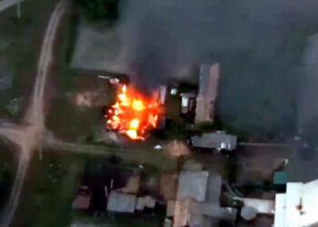 Лвовски парашутници "Щингър" свалиха руски атакуващ хеликоптер Ми-24