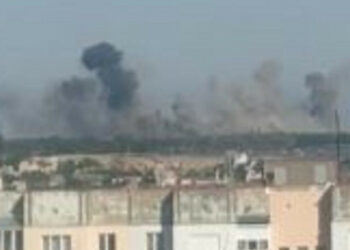 Украински въоръжени сили унищожени руски боеприпаси депо в окупирани Chornobaivka