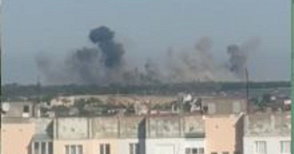 Украински въоръжени сили унищожени руски боеприпаси депо в окупирани Chornobaivka