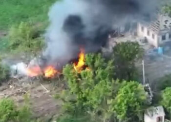 Въоръжените сили на Украйна взривиха складове с боеприпаси на руската артилерия близо до Изиум