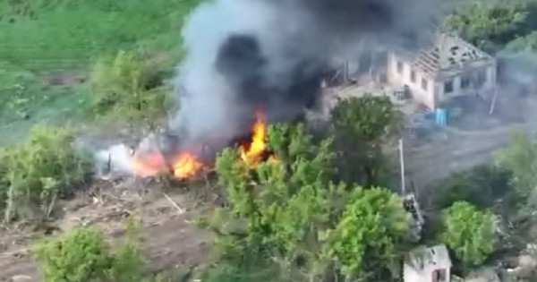 Въоръжените сили на Украйна взривиха складове с боеприпаси на руската артилерия близо до Изиум