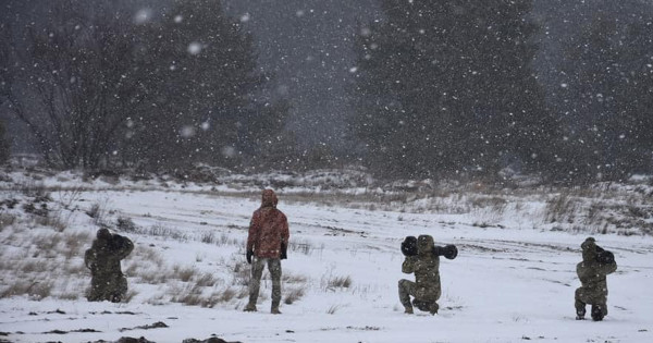 Въоръжените сили на Украйна започнаха обучение в региона Чернихив с противотанкова комплекси NLAW