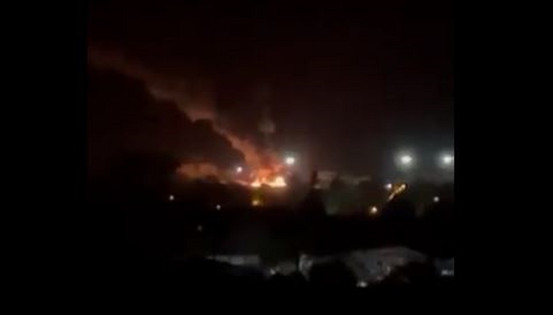 Склад с боеприпаси се взривява близо до Белгород