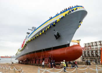 Мариуполската стомана е използвана за изграждането на корветата Hetman Ivan Mazepa