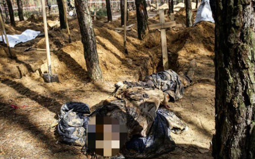 Роднините нямат ДНК на роднини, за да идентифицират мъртвите от масовия гроб в Изюм