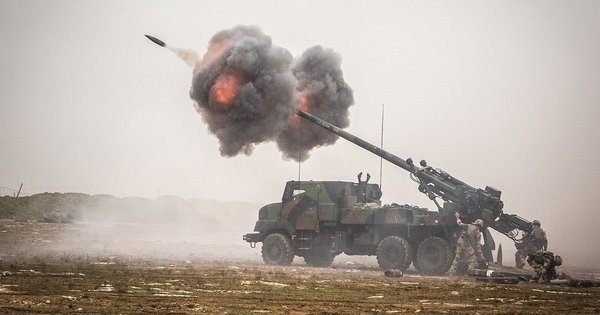 Дания предаде на Украйна всичките си самоходни гаубици "Цезар"