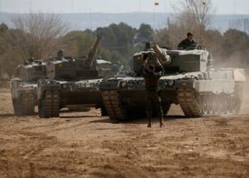 ЗМІ показали, як танкістів ЗСУ навчають на танках Leopard 2 в Іспанії