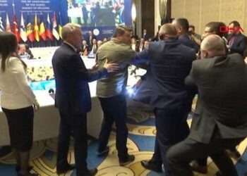 Українські делегати побилися з росіянами на саміті ПАЧЕС в Анкарі