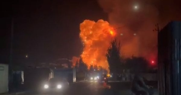 На Донеччині здетонував російський склад боєприпасів: відео