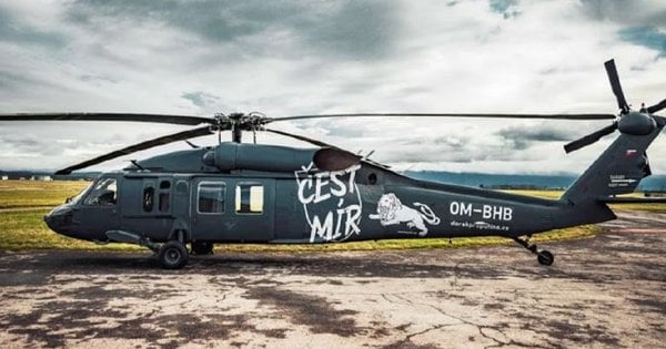 Чехи та словаки за тиждень зібрали 400 тис. євро на гелікоптер Black Hawk для ГУР