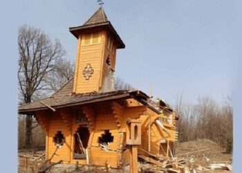 Росіяни влучили у міжконфесійну церкву на Донеччині, яку будували львів’яни