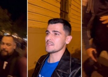 У Полтаві сталася сутичка між офіцером ТЦК та блогером Ніколасом Кармою (фото, відео)