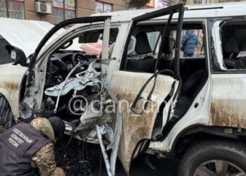 У Донецьку підірвали автомобіль начальника Оленівської колонії