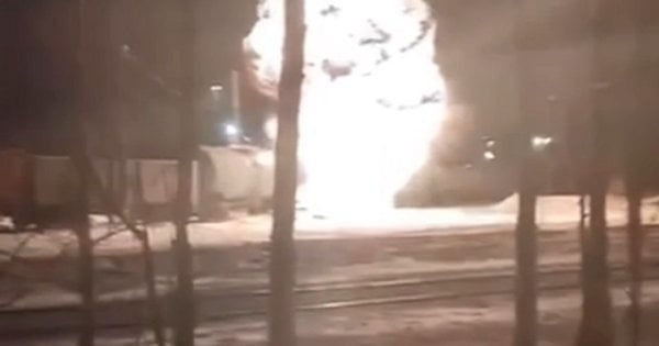 ГУР повідомило про знищення вагонів вантажного потяга під Москвою