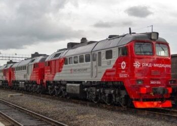 У Санкт-Петербурзі спалили локомотив, який використовували для російської армії