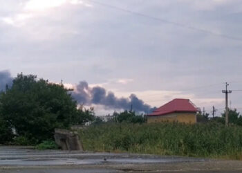 Na okupovaném Krymu vybuchl ruský sklad s municí