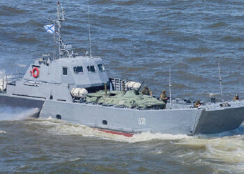 Ozbrojené síly zničily dvě ruská vyloďovací plavidla v ústí řeky Dněpr-Buzka