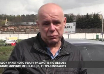 Raketový útok na Lvov: mezi mrtvými jsou pracovníci čerpací stanice