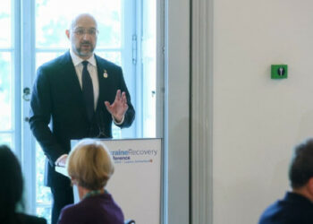 Šmyhal hovořil o třech fázích poválečné obnovy Ukrajiny