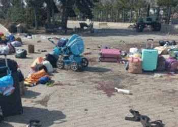 Vyšetření SBU potvrdilo ostřelování stanice v Kramatorsku Rusy