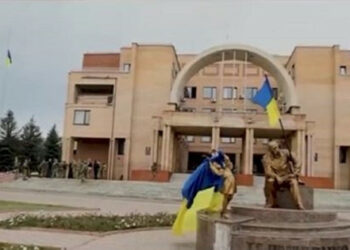 Ministerstvo obrany ukázalo video z osvobozené Balaklie