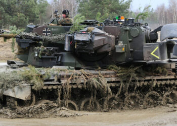 Německo předalo Ukrajině dalších šest protiletadlových tanků Gepard a granátů.