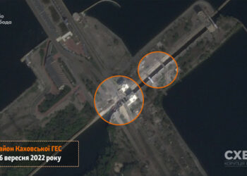 Ozbrojené síly Ukrajiny zabránily Rusům převézt konvoj s vybavením podél mostu Kachovka