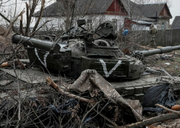 Ozbrojené síly Ukrajiny zničily velitelství Rusů ve vesnici Chervonyi Mayak v Chersonské oblasti