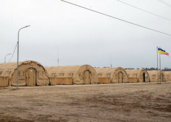 Wellika Británie poskytne ukrajinským vojákům vyhřívané stany