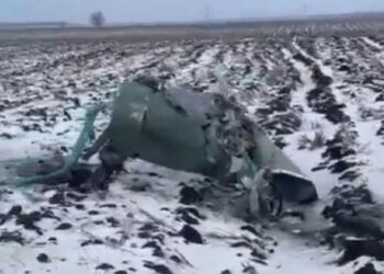 Střela s plochou dráhou letu, kterou okupanti odpálili na Ukrajině, dopadla v Rusku