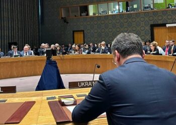 Ruský diplomat narušil uctění památky obětí války v Radě bezpečnosti OSN