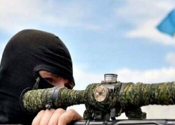 В мережі показали, як снайпери ГУР ліквідовують росіян під Бахмутом