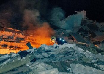 Рятувальники показали наслідки атаки іранських дронів по дитячому табору в Сумах