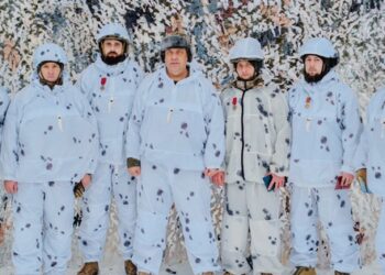 Військові львівської 103-ї бригади ТрО отримаги медалі і нагрудні знаки