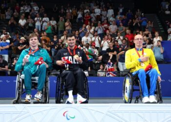 Ukrajinský paralympionik nesouhlasil se společnou fotografií s Rusem