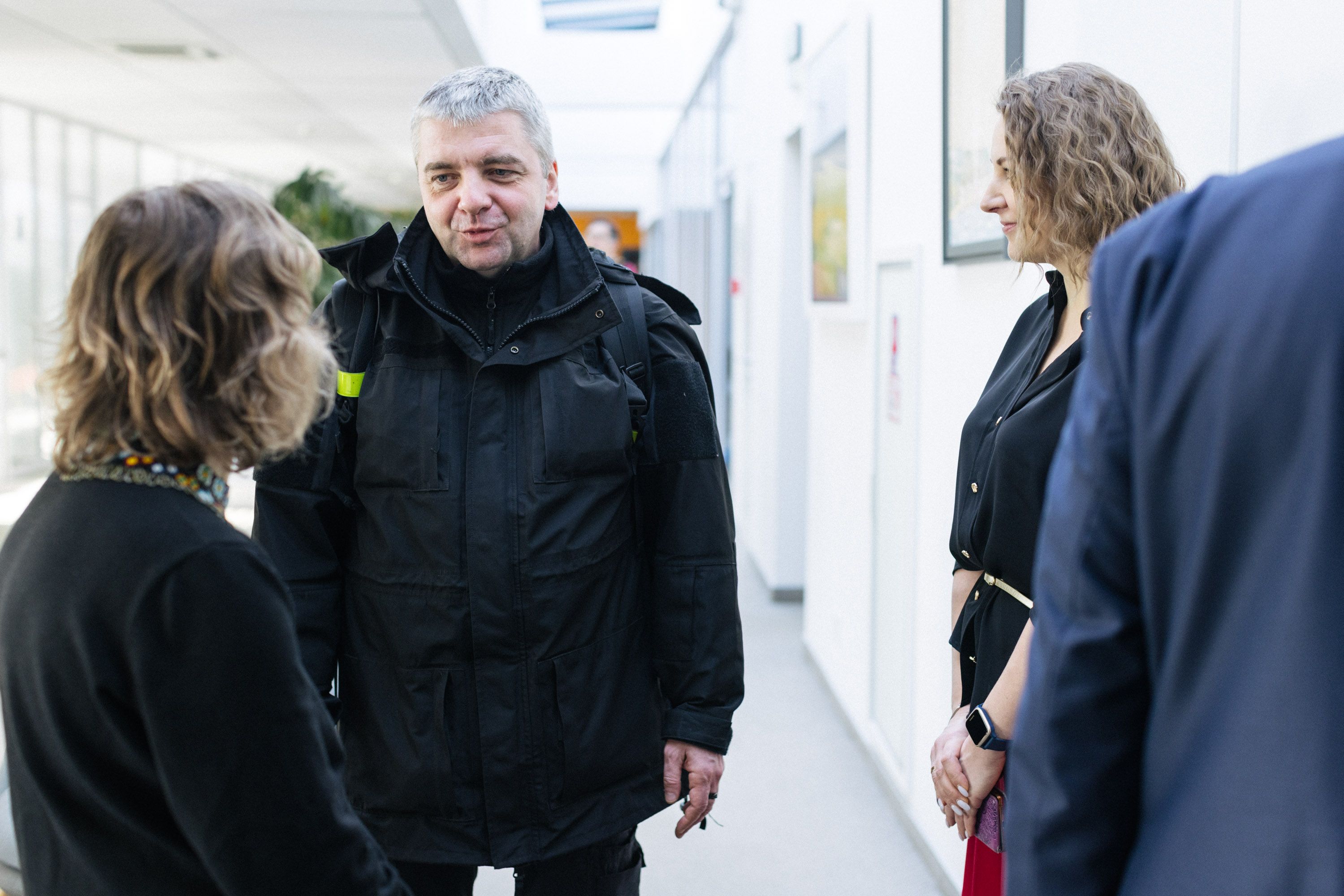 Maksym Butkevyč na Ukrajinské katolické univerzitě. Fotografie: Oleksandr Urban