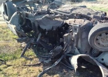 У тимчасово окупованому Скадовську підірвали авто з двома російськими офіцерами