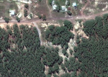 Sateliti Maxar snimljeni s mjesta masovnih grobnica u blizini Izyuma