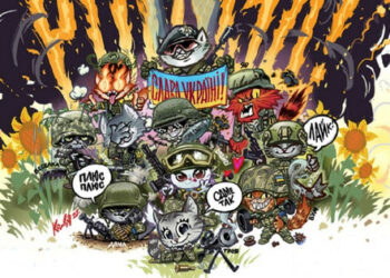 Ukrajinski ilustrator izradio naljepnice s vojskom Oružanih snaga Ukrajine