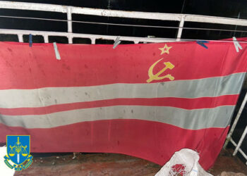 Čovjeku koji je objesio zastavu SSSR-a na balkonu sudit će se u regiji Lavova