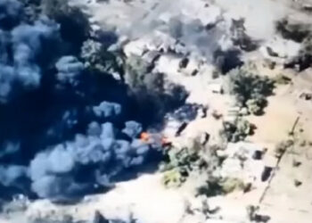 Padobranci u Lavovu uništili još jednu seriju teške opreme okupatora