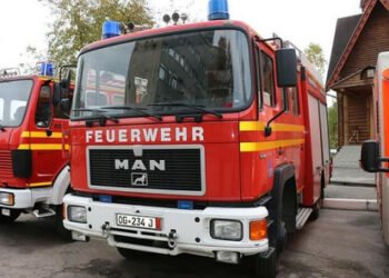 Spasioci iz Harkiva dobili iz Njemačke dva moderna vatrogasna tenkova