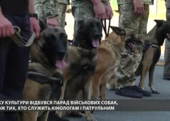 U Parku kulture Lavov održana parada vojnih pasa