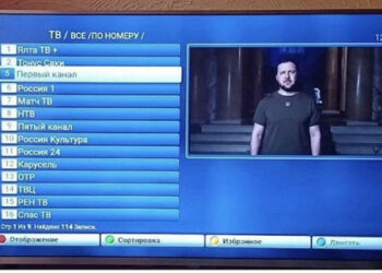 Ukrajinski cyber aktivisti hakirali televiziju na okupiranom Krimu (video)