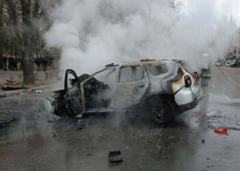 U središtu okupiranog Melitopolja raznesen je automobil s FSB agentima