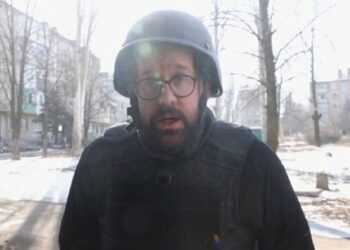 Njemački novinari našli su se pod ruskim granatiranjem u Bakhmutu (video)