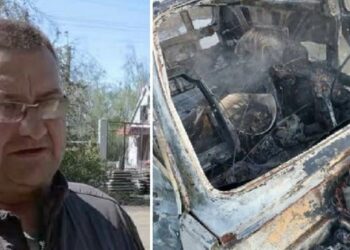 На Запоріжжі партизани підірвали авто з чотирма колаборантами