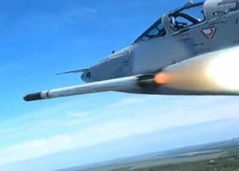 ЗСУ показали, як атакують окупантів американськими ракетами Zuni з Су-25