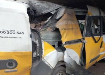 На Херсонщині окупанти влучили у пересувне відділення «Укрпошти»
